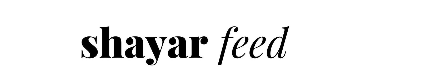 shayar feed